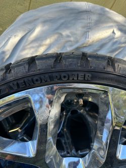 26” Snowflakes with new tires