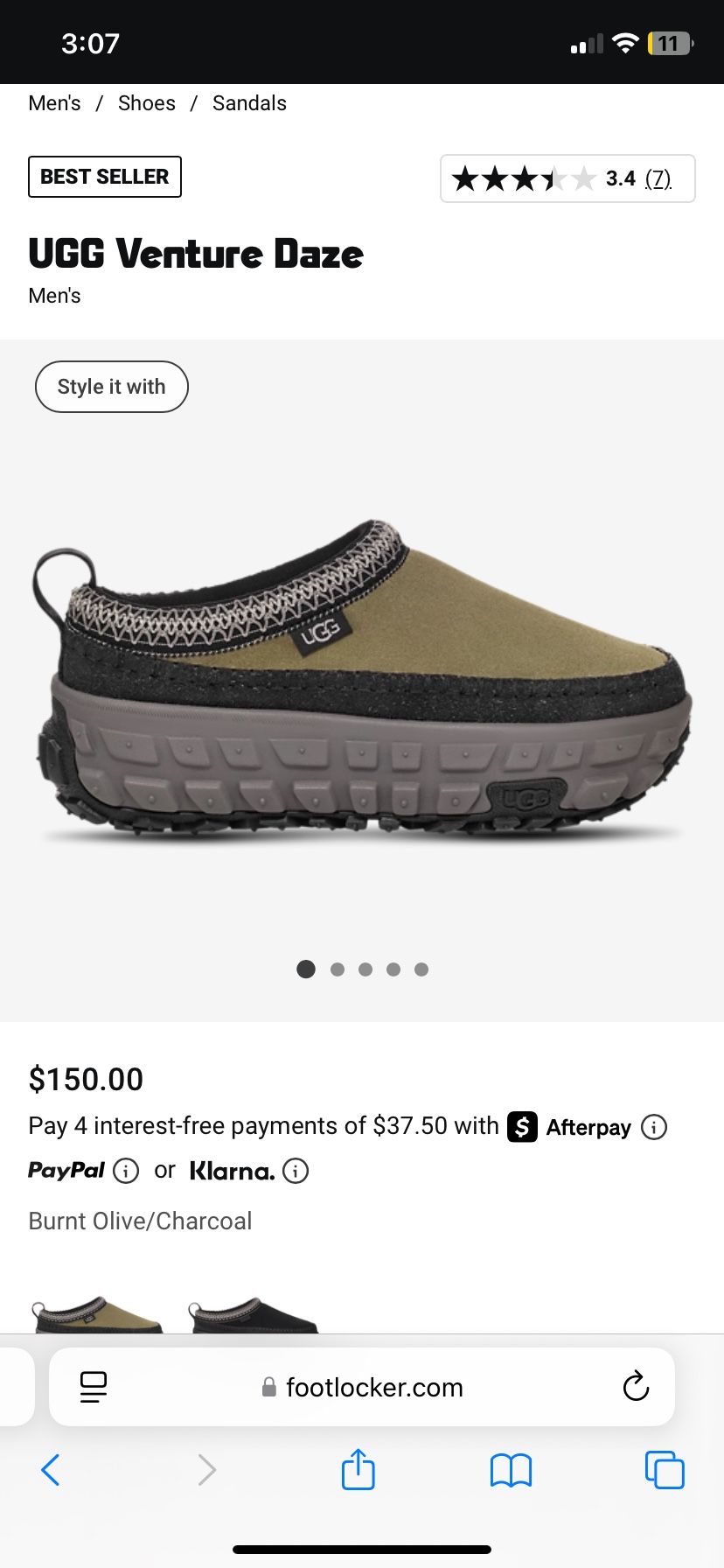 Uggs Men’s Size 11/12