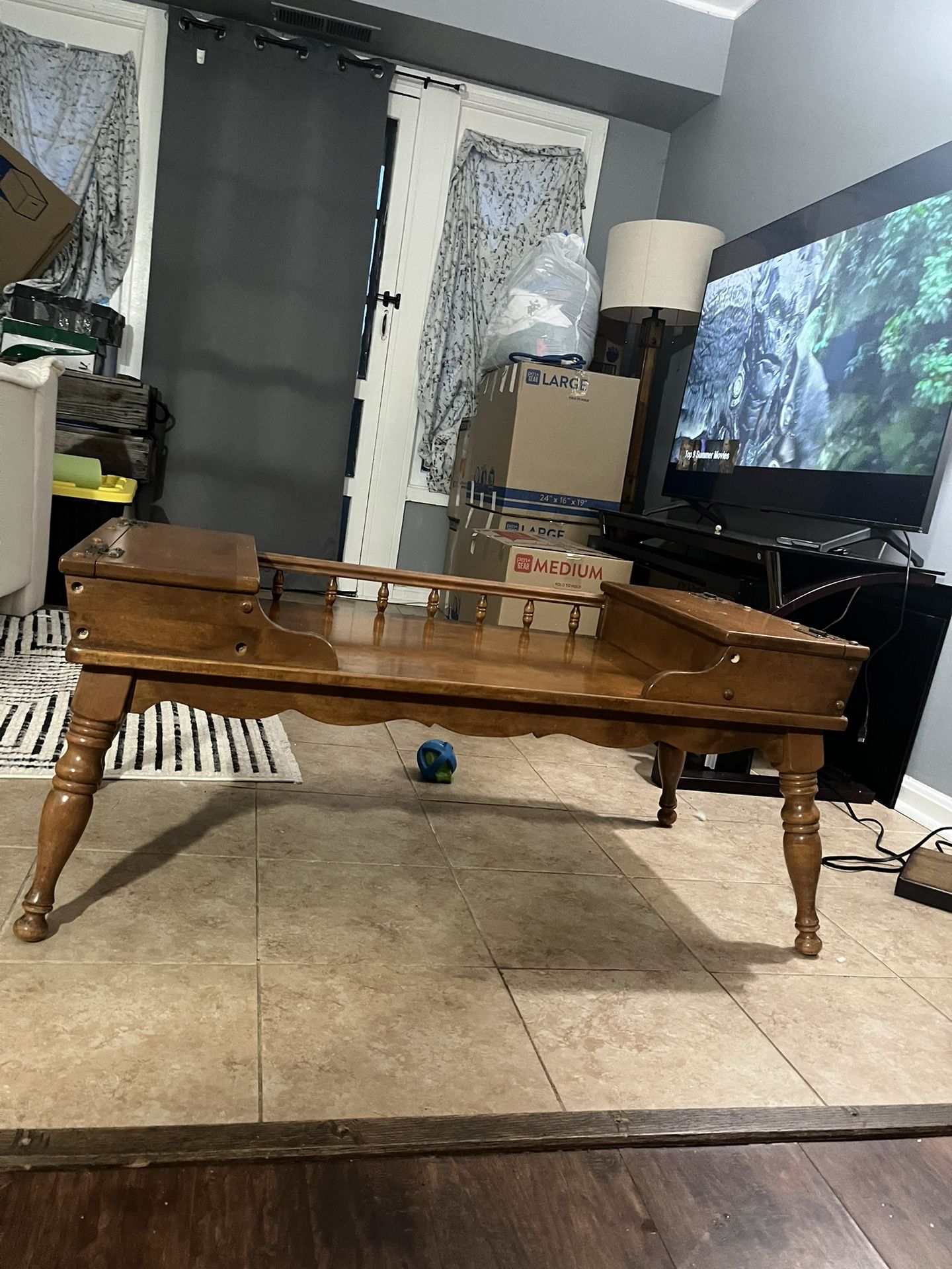Antique Coffe Table By Baumritter From 1550s Early 60s