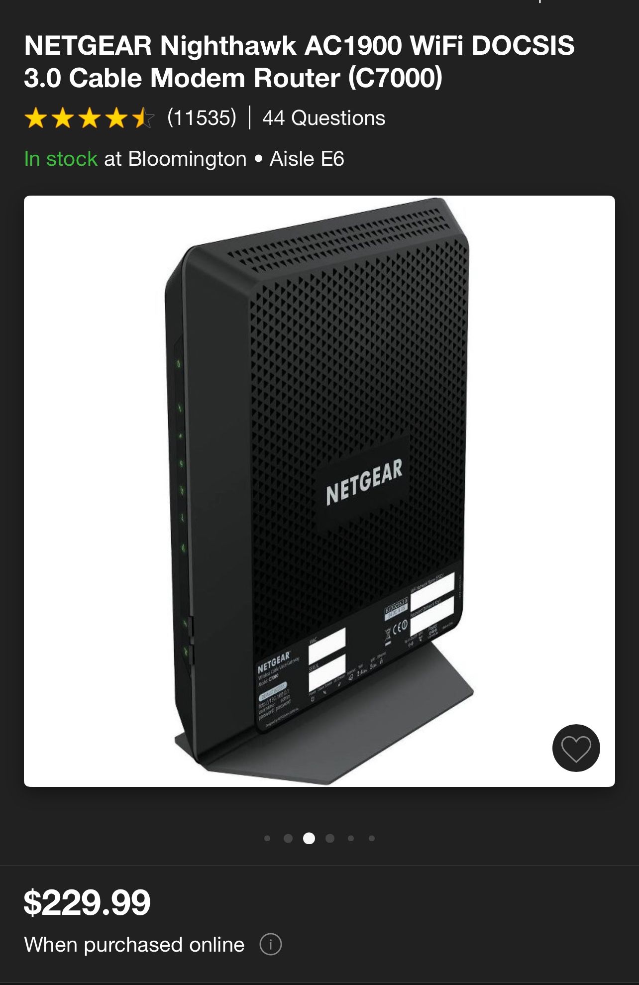 Cable Modem Router