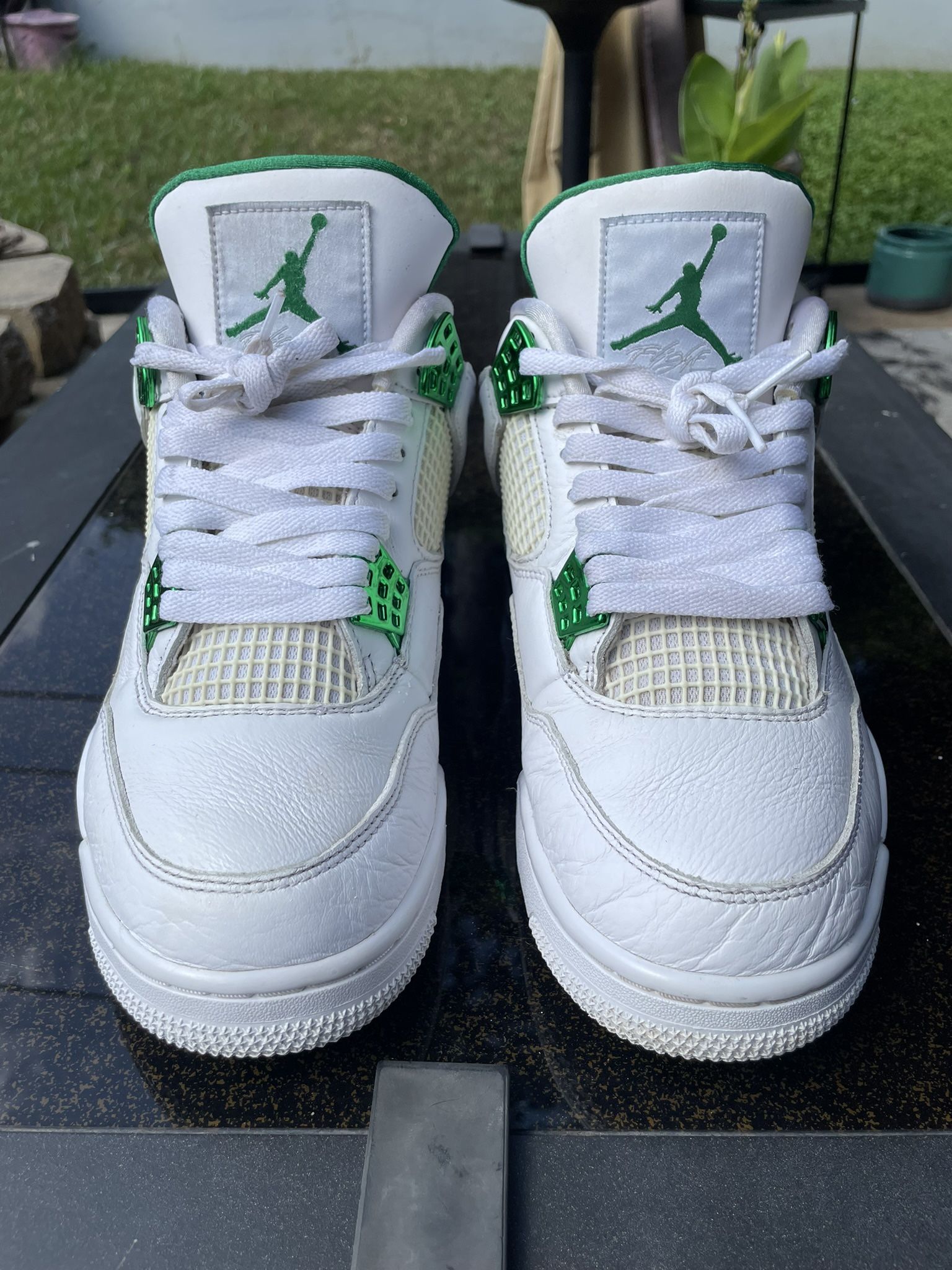 Jordan 4 Retro Metallic Green