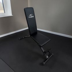 FLYBIRD WB5 800lbs Foldable Adjustable Weightlifting Gym Fitness Bench! Folds easily and compact. Retails $109.95
