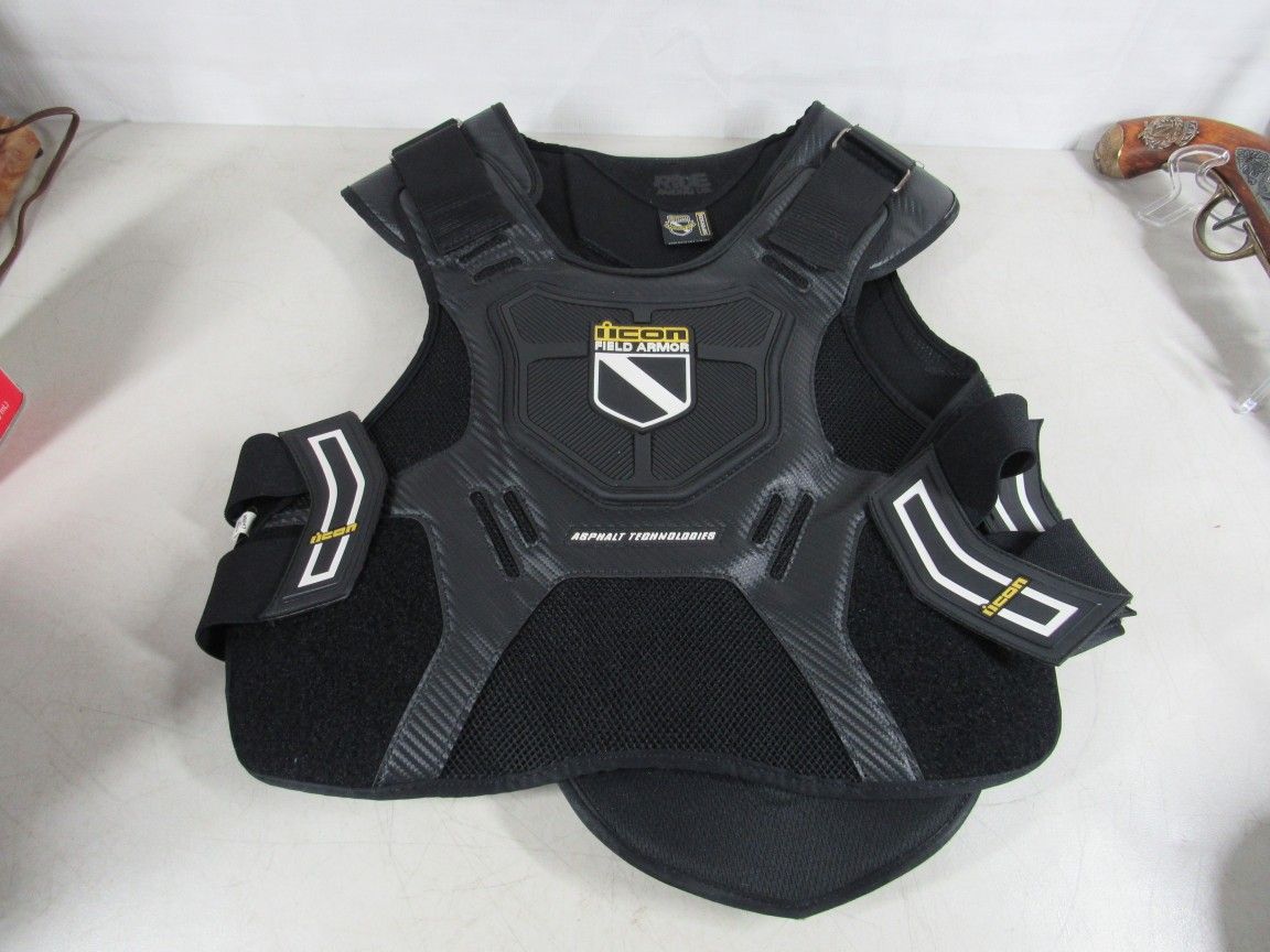 Icon Field Armor Protective Motorcycle Riding Supersize Vest Adult
