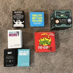Board Games - $10  OBO