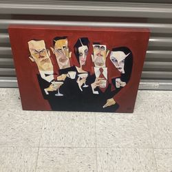 Todd White Giclee Canvas Print “ Holiday Cheer” 26 X 20”