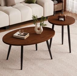 Wooden Coffee Table Set