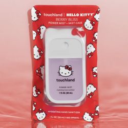 Best Seller! TOUCHLAND ❤️🎀HELLO KITTY®️ 🎀❤️Hand Sanitizer mist + case✋🏼🤚🏼   