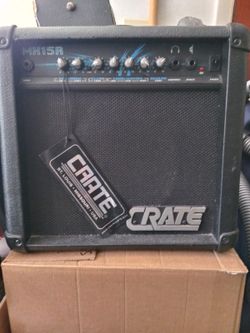 Crate New Guitar Amplifier MX - 15Reverb