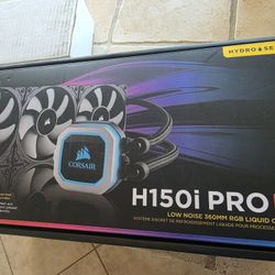 Brand New Corsair H150i Pro Water Cooling 