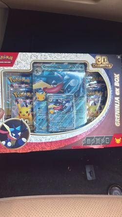 30th celebration Greninja EX Box