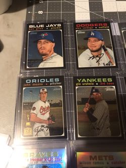 Baseball cards