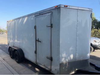 Wells Cargo 16 by 7 trailer