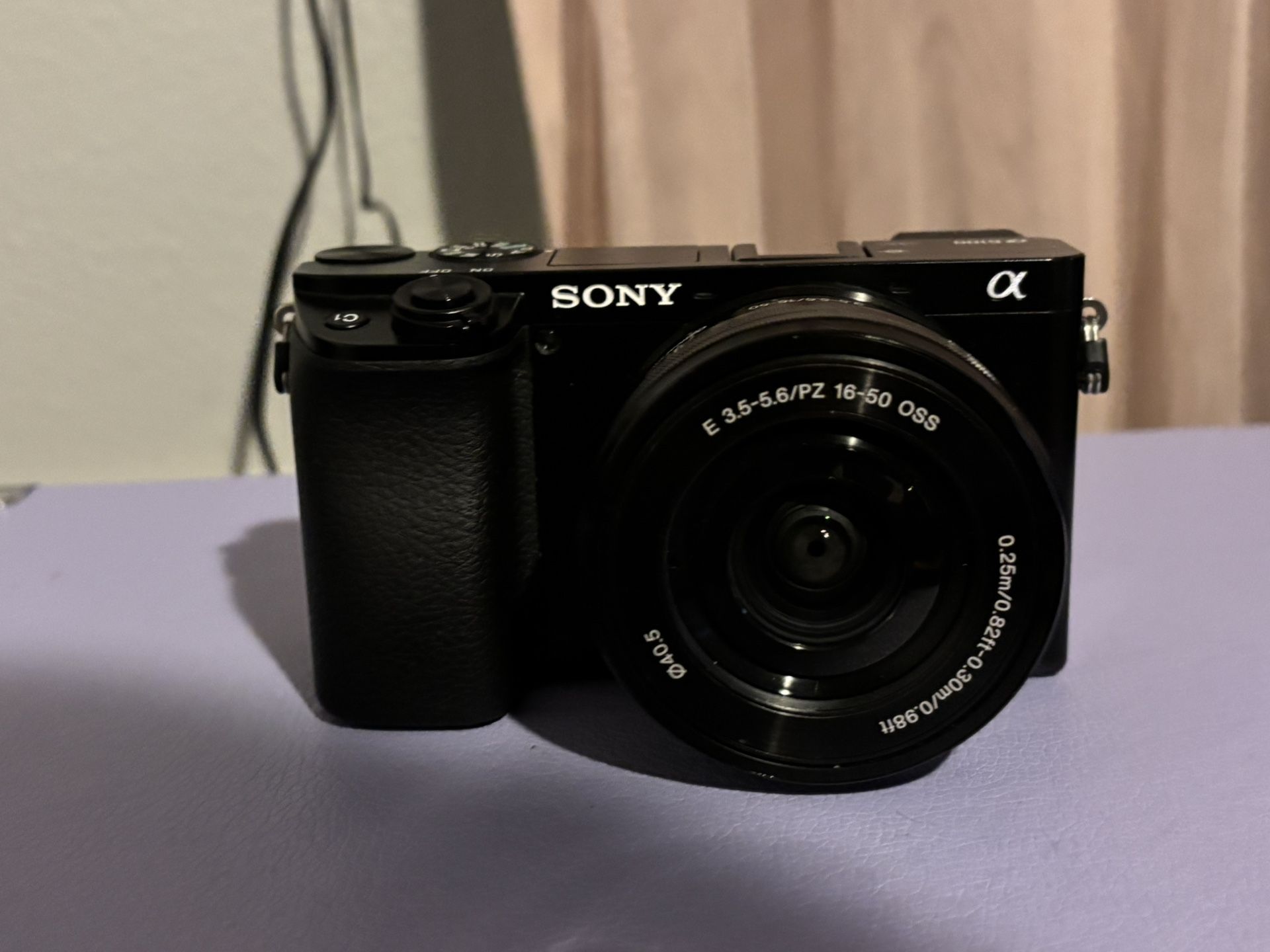 Sony Alpha A6100 Mirrorless Camera w/ 16–50mm Lens – Excellent Condition