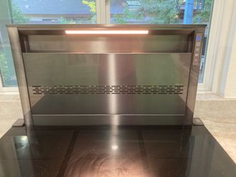 36" BLACK STAINLESS, D49M DOWNDRAFT