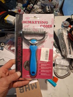 Dual Head Pet Dematting Comb