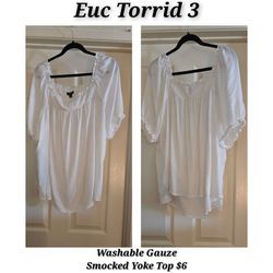 Torrid top size 3