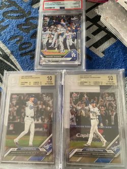 Bgs10, psa 10, psa 9 , sgc 9.5 plus numbered and autos !!