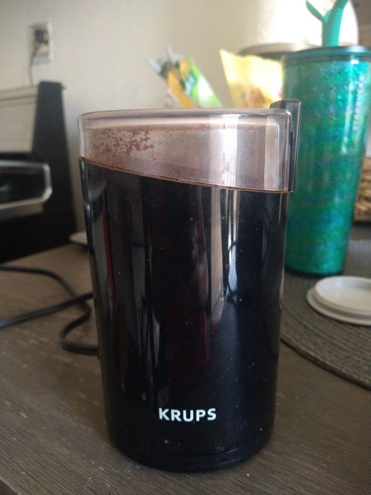 Krups Coffee Grinder Used