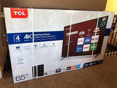 Brand New 65 inch 4k TCL TV Model: 65S405