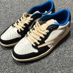 Size 10 Travis Scott Jordan 1 low