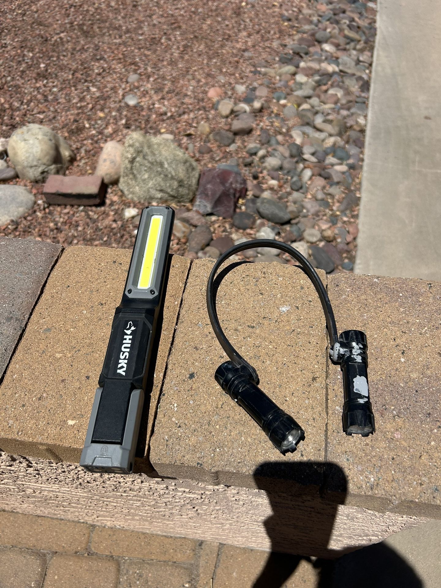 Husky Rechargeable Light And One Is Batteries