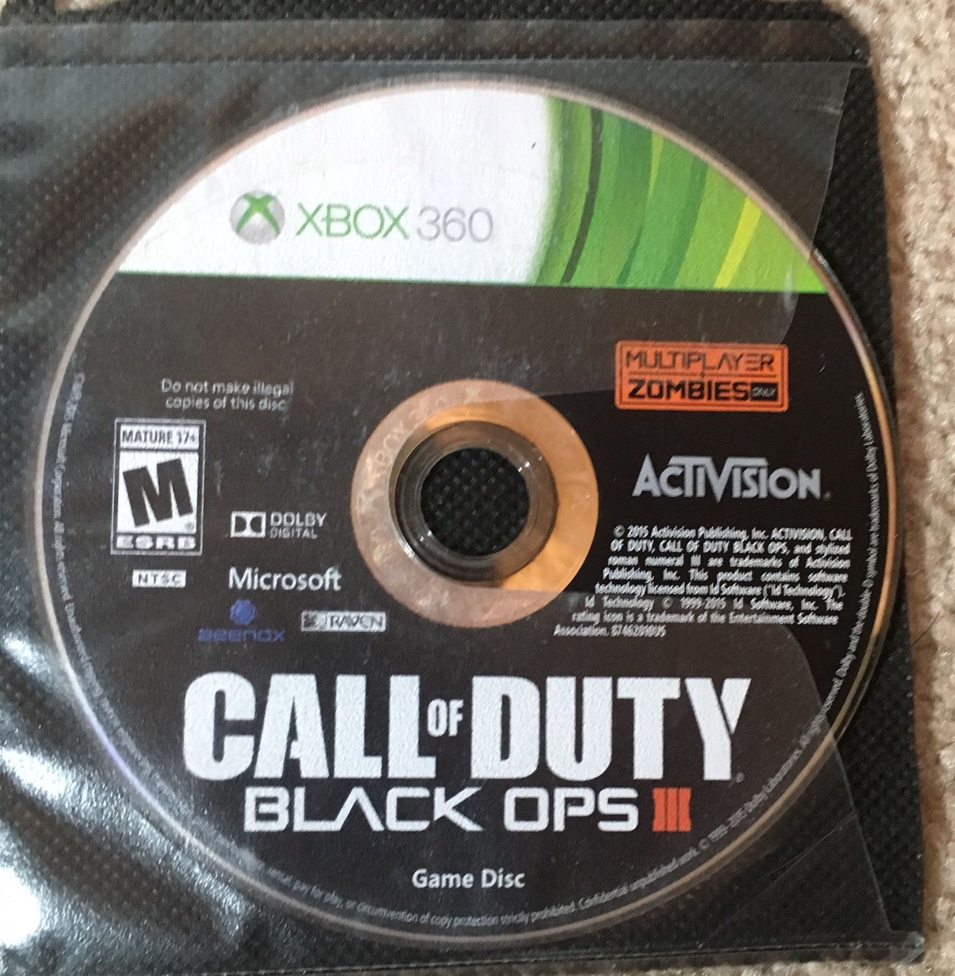 Call of Duty III - Xbox 360