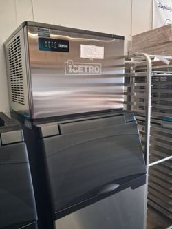 Icetro Commercial Ice Machine with Bin