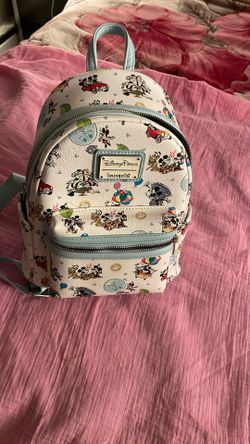 Loungefly Disney Mickey Mouse Runaway Railroad Backpack Park