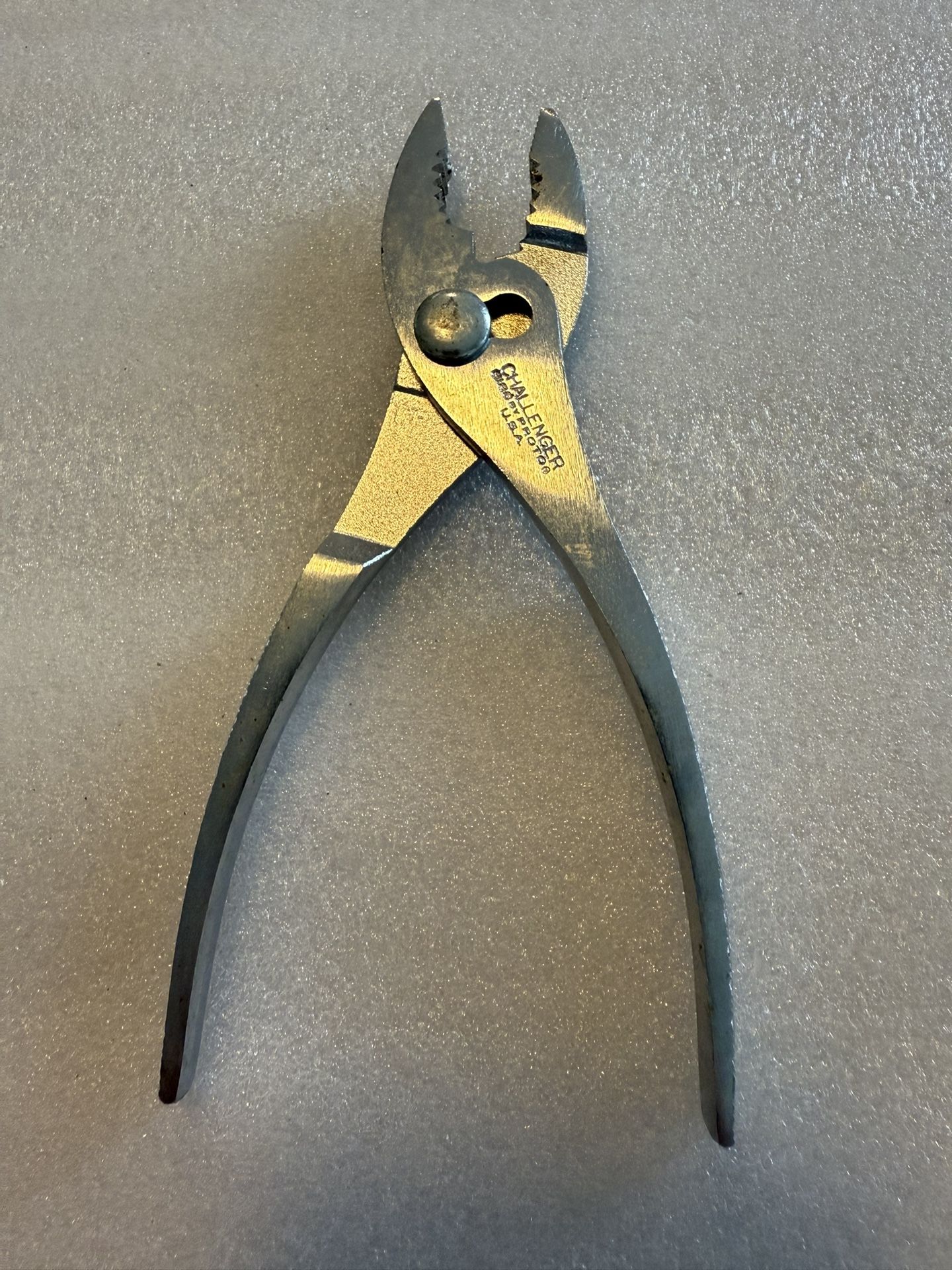 Vintage Proto Challenger 6” Slip Joint Pliers Model #3126 MADE IN USA 
