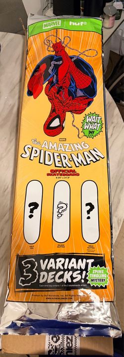 Spider man blind bag skate board