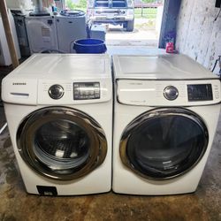 Samsung Washer And Electric Dryer