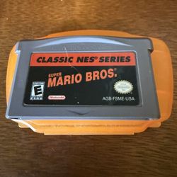 Super Mario Brothers- GameBoy Advanced