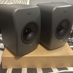 KEF  (LSX LT II) Hi-Fi Wireless Bookshelf Speakers | Audiophile Sound | Bluetooth, Wi-Fi, HDMI eARC
