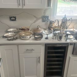 18 Piece Vintage Silver Set