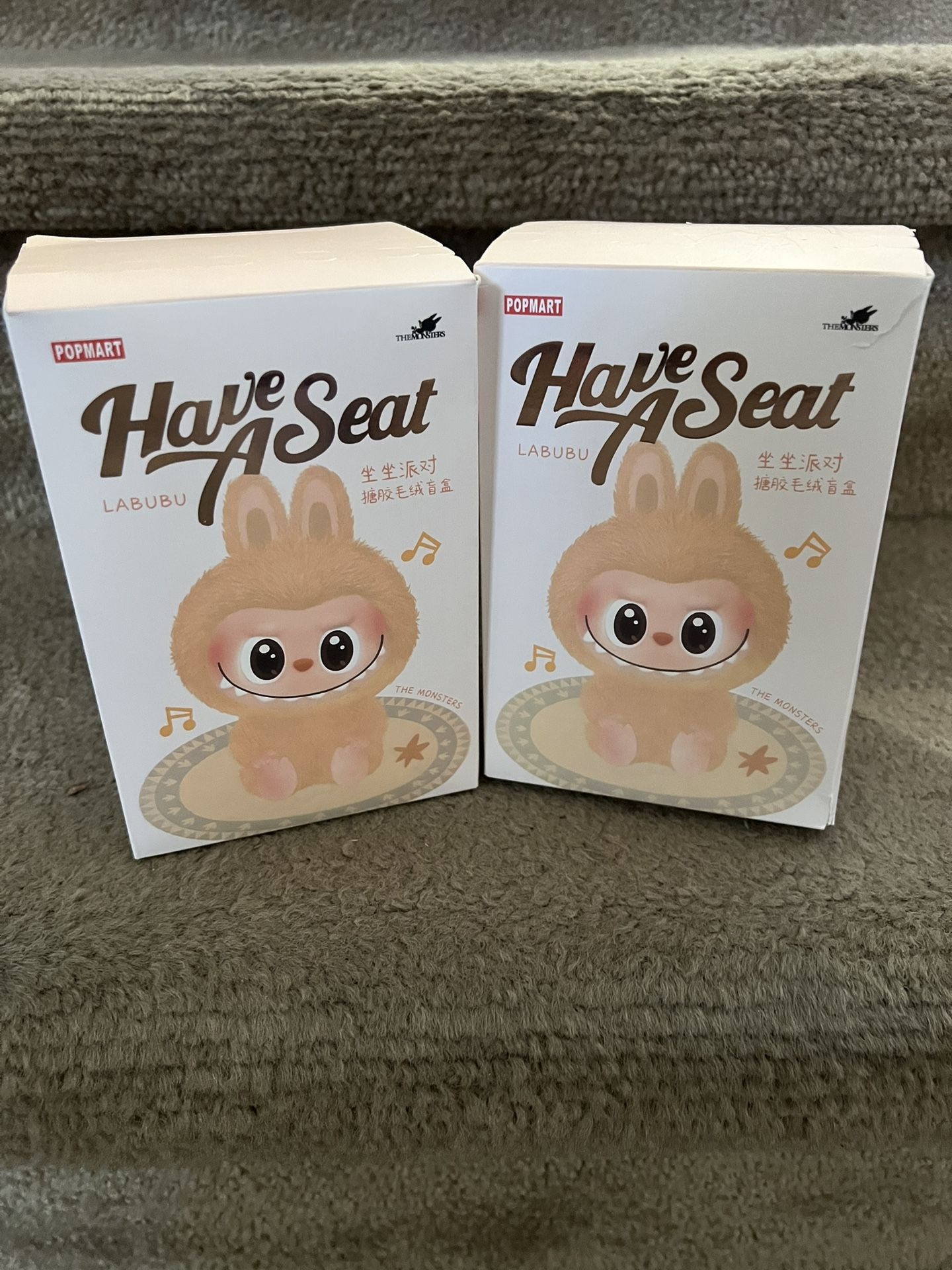 Popmart Labubu Monsters Have A Seat Vinyl SEALED Blind box