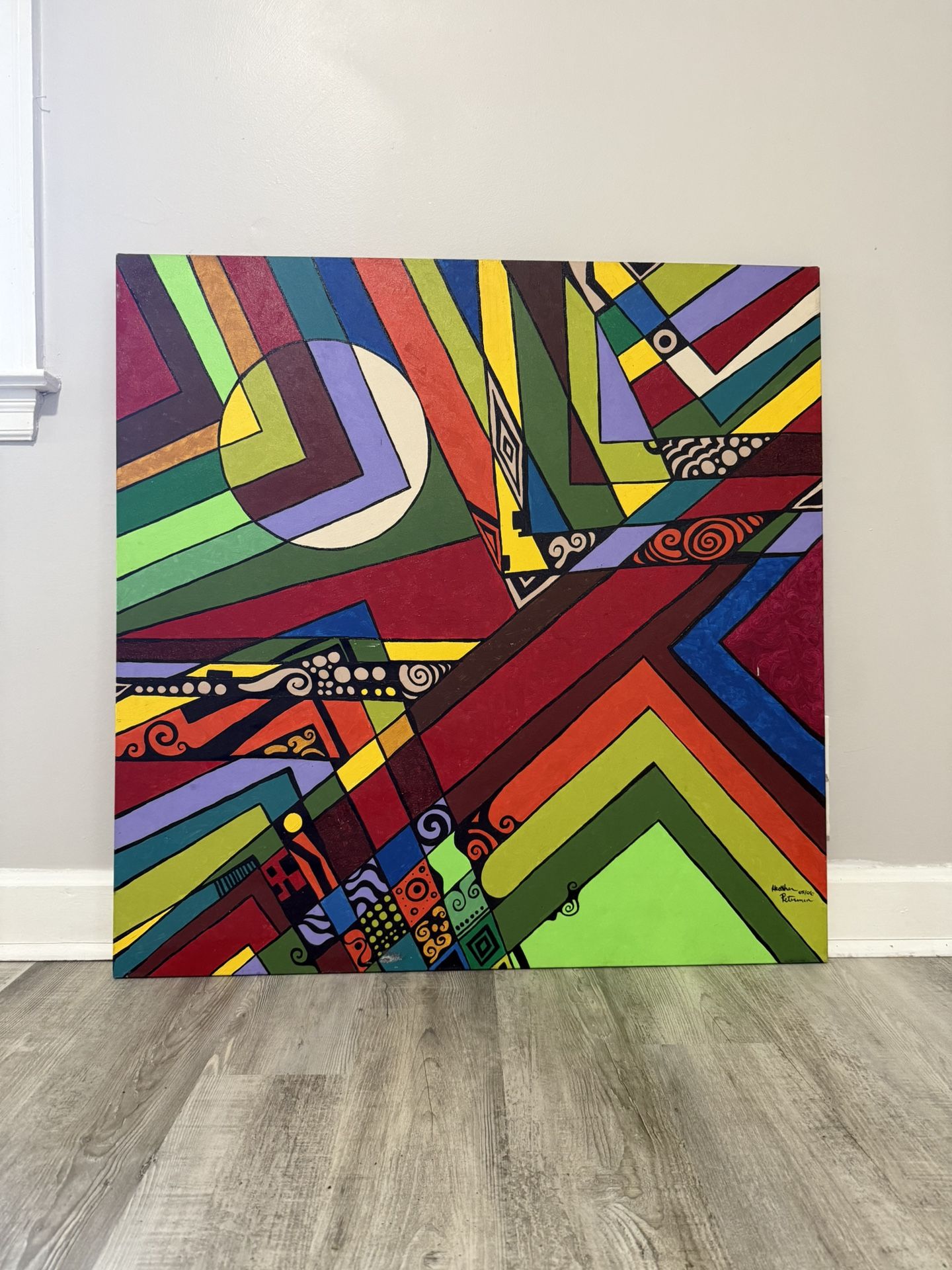 Colorful Abstract Painting