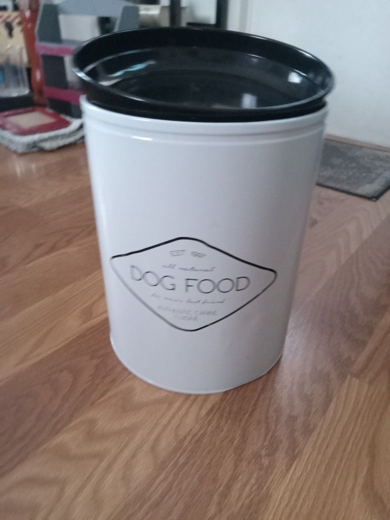 Dog Food Canister