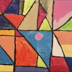 Colorful Shapes Painting