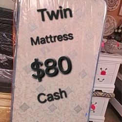 Special Twin Size Mattress Only $80 Cash