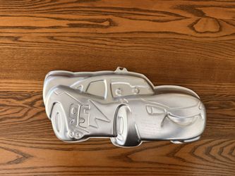 Wilton Lightning McQueen Cake Pan X Baking Mold Tin 2105-6400 Disney Pixar Cars 
