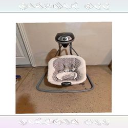 cold view Baby Comfort Swing Smooth and Snug for Your Little One's Peace