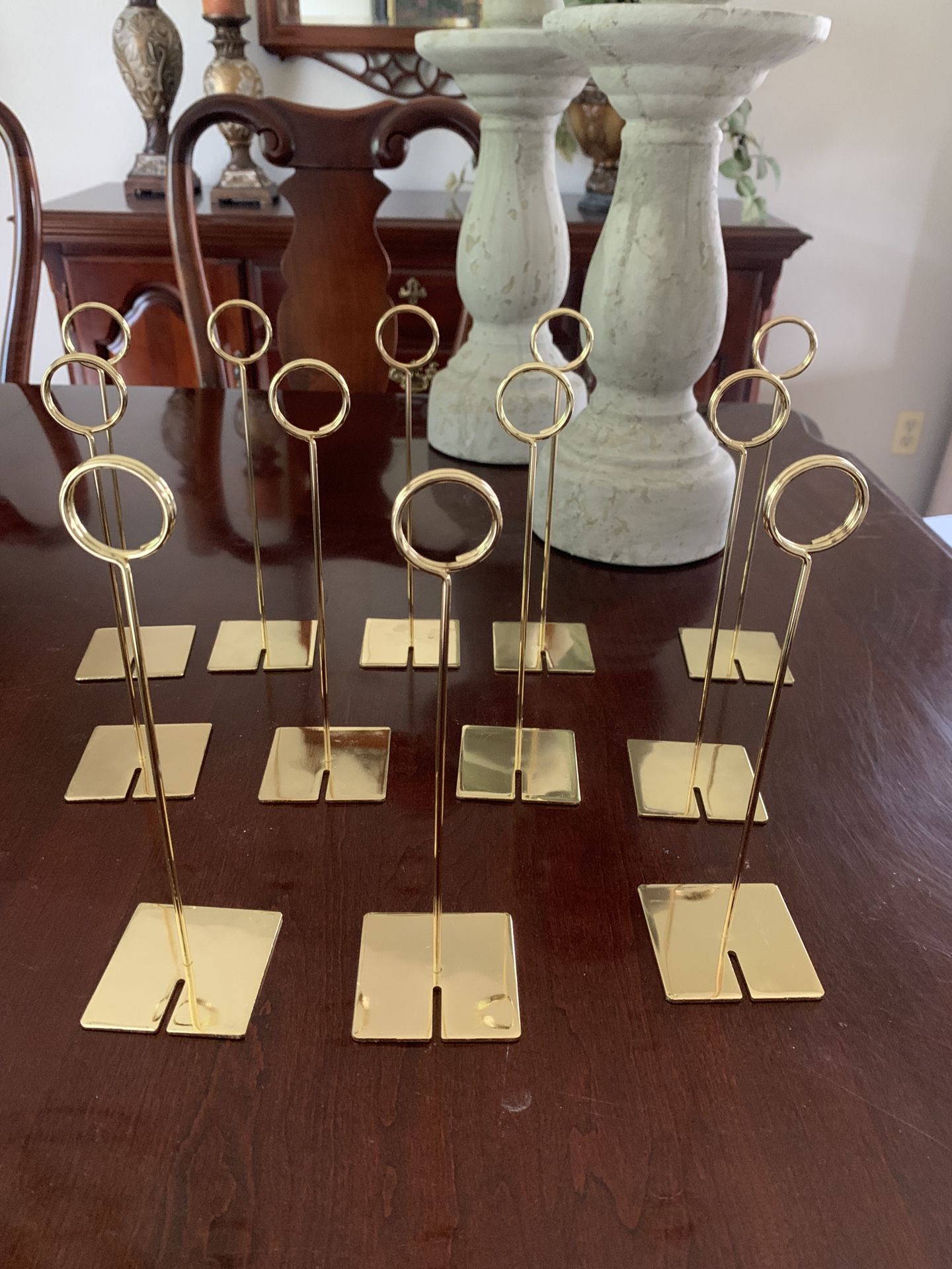 Table Number Holders