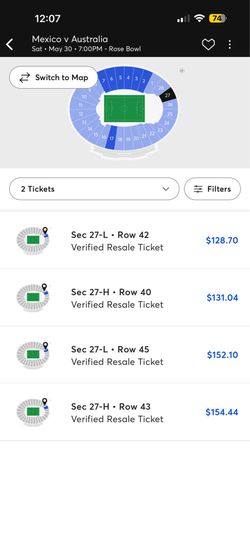 Mexico vs Australia Tickets / Boletos