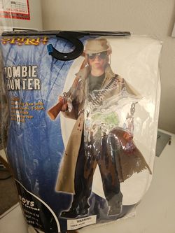 Zombie hunter Halloween costume
