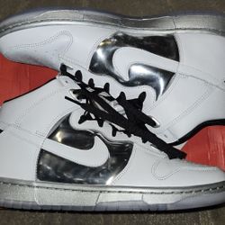Nike Womens Dunk High Chrome Sz 11W