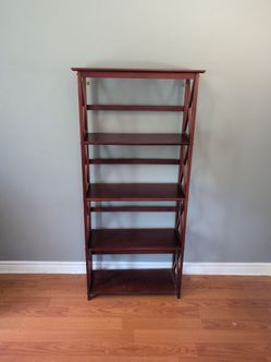 Wood bookshelf