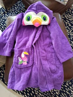Adorable pelican robe, kid's 7/8