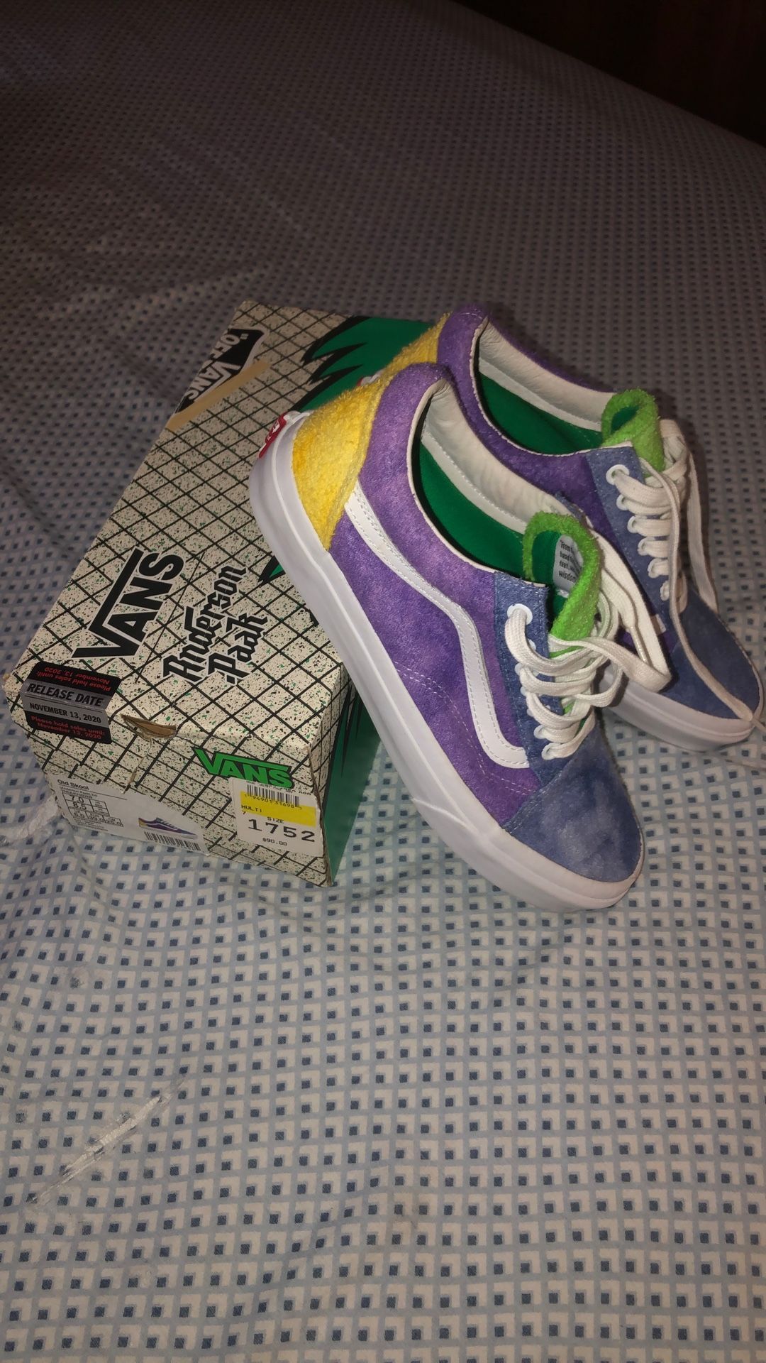 Vans Anderson Paak (size Us Men 7.0/us Woman 8.5)
