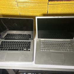 Apple Macbook Pro 2007+ 2010 + One Charger Battery Dead