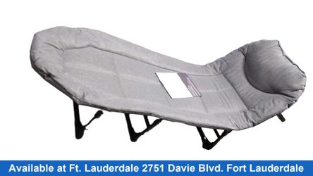 Camping Cot Gray Other Collectible